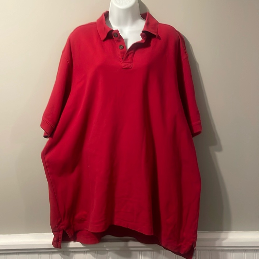 Duluth trading men’s red shirt hundred percent cotton 2XL